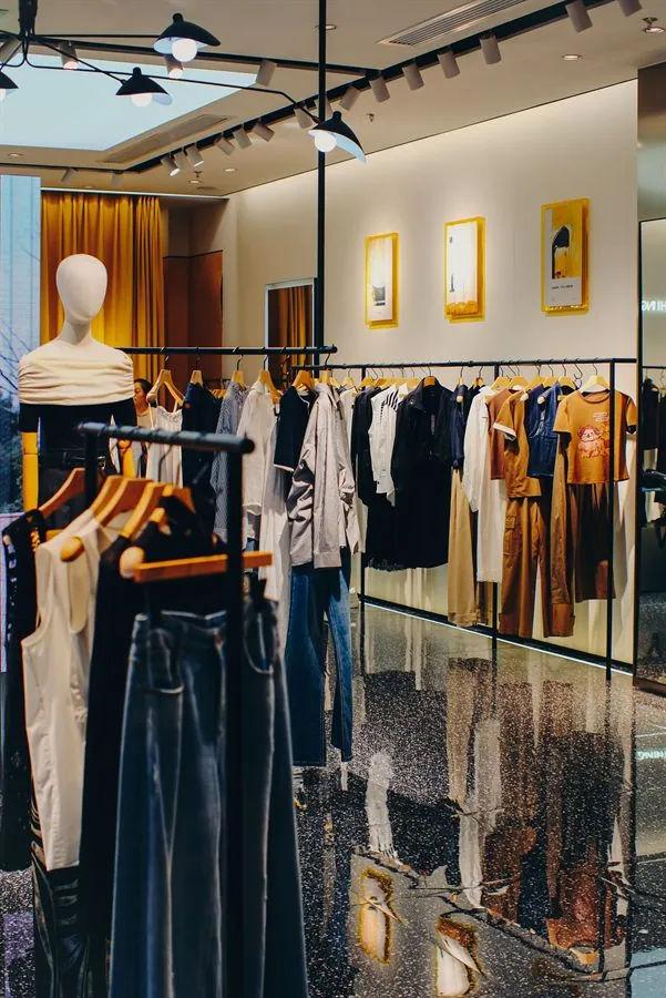Retail store aisle