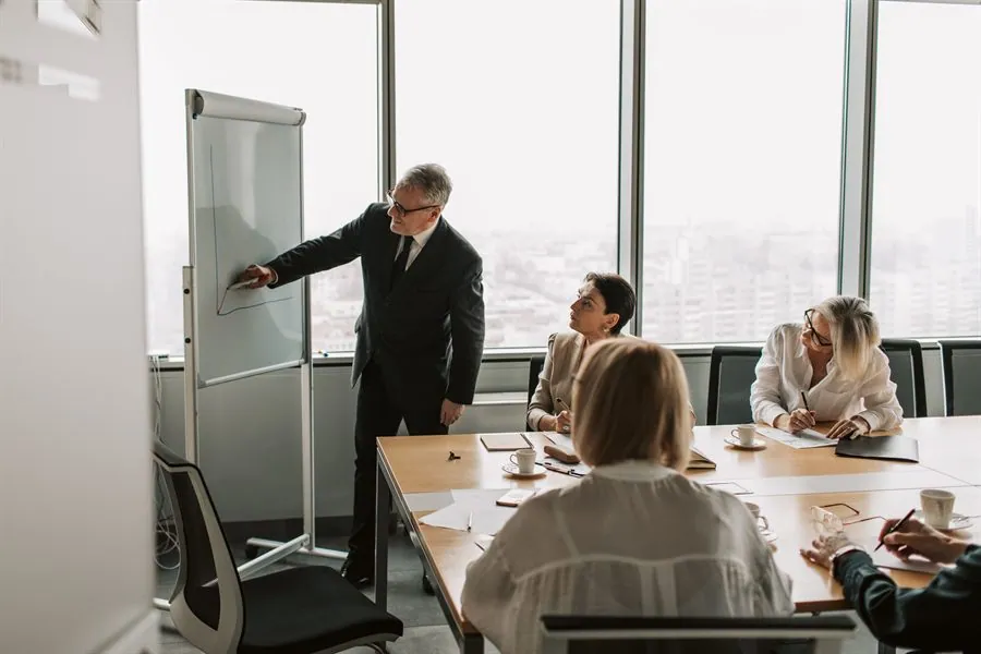 Professional services meeting